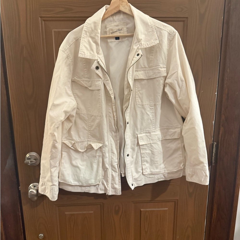 Universal Thread Women's Cream Utility Jacket